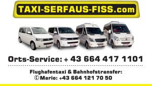NEU: www.TAXI-SERFAUS-FISS.com jetzt online! NEU: www.TAXI-SERFAUS-FISS.com jetzt online!