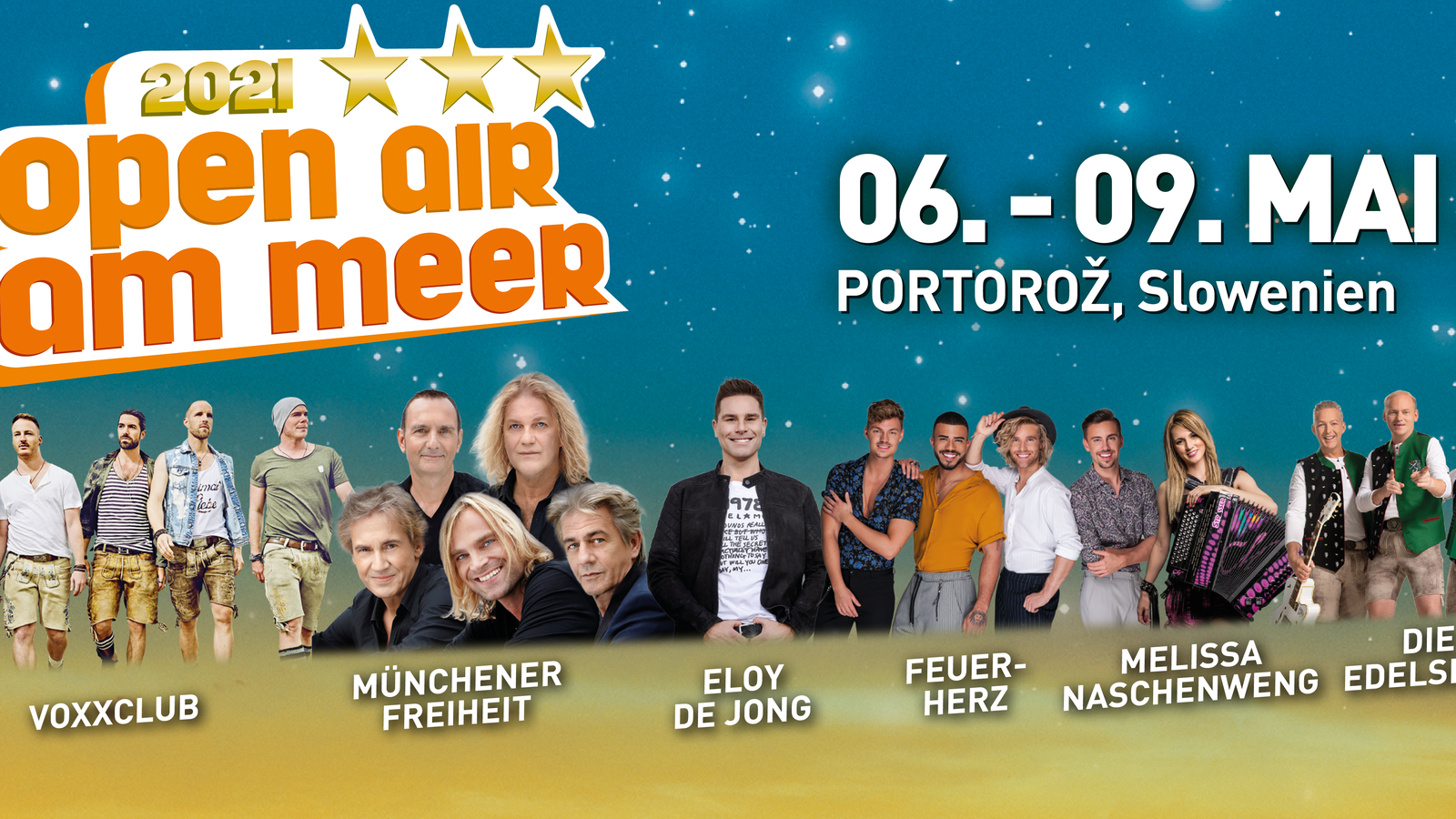 Open Air am Meer 06. - 09.05.2021